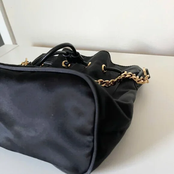 VERSACE Small Medusa Nylon Bucket Bag - Picture 6 of 13